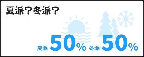 夏派？冬派？